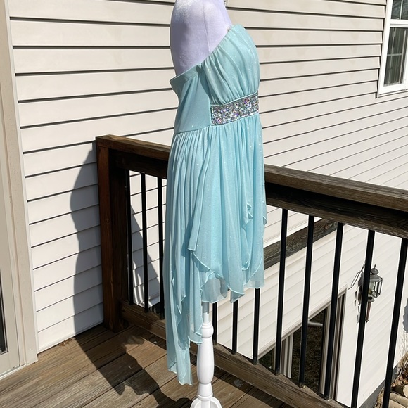 Strapless Party Dress for Juniors by My Michelle - Picture 16 of 17